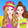 Barbie Bike Ride Dress Up